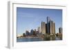 Sunrise over Downtown Detroit, Michigan, USA-Cindy Miller Hopkins-Framed Photographic Print