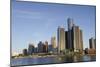 Sunrise over Downtown Detroit, Michigan, USA-Cindy Miller Hopkins-Mounted Photographic Print