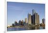 Sunrise over Downtown Detroit, Michigan, USA-Cindy Miller Hopkins-Framed Photographic Print