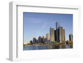 Sunrise over Downtown Detroit, Michigan, USA-Cindy Miller Hopkins-Framed Photographic Print