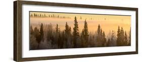 Sunrise over Fairbanks, Alaska, Usa-Christian Heeb-Framed Photographic Print