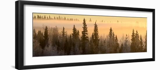 Sunrise over Fairbanks, Alaska, Usa-Christian Heeb-Framed Photographic Print