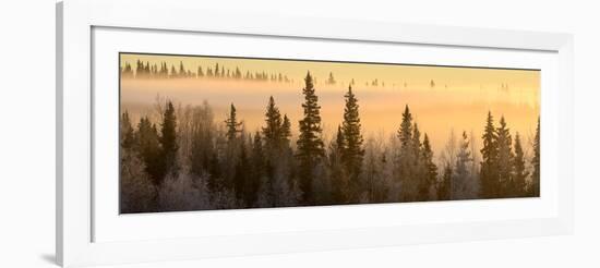 Sunrise over Fairbanks, Alaska, Usa-Christian Heeb-Framed Photographic Print