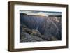 Sunrise over Gorge and Amelanchier, Gunnison River, Black Canyon National Park, Colorado.-Howie Garber-Framed Photographic Print