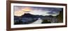 Sunrise over Hohensalzburg Fortress and Alt Stadt, Salzburg, Salzburger Land, Austria, Europe-Doug Pearson-Framed Premium Photographic Print