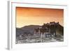 Sunrise over Hohensalzburg Fortress and Alt Stadt, Salzburg, Salzburger Land, Austria, Europe-Doug Pearson-Framed Photographic Print