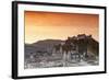 Sunrise over Hohensalzburg Fortress and Alt Stadt, Salzburg, Salzburger Land, Austria, Europe-Doug Pearson-Framed Photographic Print