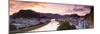 Sunrise over Hohensalzburg Fortressover and Alt Stadt, Salzburg, Salzburger Land, Austria-Doug Pearson-Mounted Photographic Print