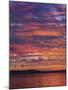 Sunrise Over Hood Canal-Don Paulson-Mounted Giclee Print