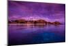 Sunrise over Hotel Seraya, Flores Island, Indonesia, Southeast Asia, Asia-Laura Grier-Mounted Photographic Print