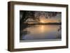 Sunrise over Kinlochard, Loch Ard, Aberfoyle, The Trossachs, Scotland, United Kingdom, Europe-John Potter-Framed Photographic Print