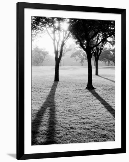 Sunrise Over Kumamoto-Jo Castle-Walter Bibikow-Framed Photographic Print