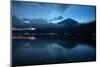 Sunrise over Lake Batur, a Volcano Crater Lake in Bali Island.-CHEN WEI SENG-Mounted Photographic Print