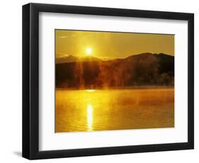 Sunrise Over Lake Dillon, Colorado, USA-Chuck Haney-Framed Photographic Print