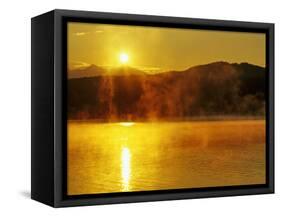 Sunrise Over Lake Dillon, Colorado, USA-Chuck Haney-Framed Stretched Canvas