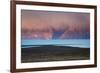 Sunrise over Lake Viedma and the Mountain Peaks of Los Glacieres National Park, Argentina-Jay Goodrich-Framed Photographic Print