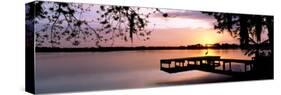 Sunrise Over Lake Whippoorwill, Orlando, Florida, USA-null-Stretched Canvas