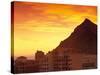 Sunrise over Land's End, Cabo San Lucas, Baja California Sur, Mexico-Walter Bibikow-Stretched Canvas