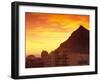 Sunrise over Land's End, Cabo San Lucas, Baja California Sur, Mexico-Walter Bibikow-Framed Premium Photographic Print