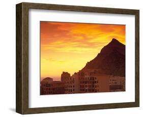 Sunrise over Land's End, Cabo San Lucas, Baja California Sur, Mexico-Walter Bibikow-Framed Photographic Print