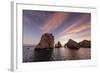 Sunrise over Land's End, Finnisterra, Cabo San Lucas, Baja California Sur, Mexico, North America-Michael Nolan-Framed Photographic Print