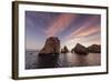 Sunrise over Land's End, Finnisterra, Cabo San Lucas, Baja California Sur, Mexico, North America-Michael Nolan-Framed Photographic Print