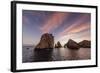 Sunrise over Land's End, Finnisterra, Cabo San Lucas, Baja California Sur, Mexico, North America-Michael Nolan-Framed Photographic Print