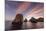 Sunrise over Land's End, Finnisterra, Cabo San Lucas, Baja California Sur, Mexico, North America-Michael Nolan-Mounted Photographic Print