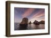 Sunrise over Land's End, Finnisterra, Cabo San Lucas, Baja California Sur, Mexico, North America-Michael Nolan-Framed Premium Photographic Print