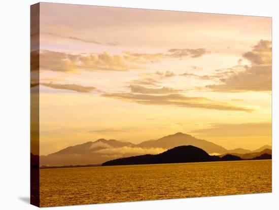 Sunrise over Langkawi Island, Malaysia, Southeast Asia, Asia-Nico Tondini-Stretched Canvas