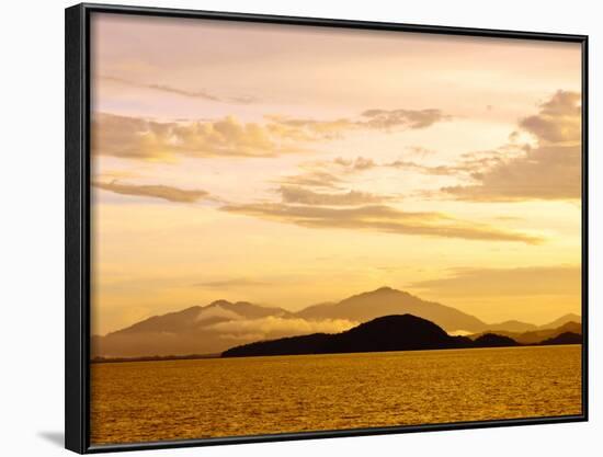 Sunrise over Langkawi Island, Malaysia, Southeast Asia, Asia-Nico Tondini-Framed Photographic Print