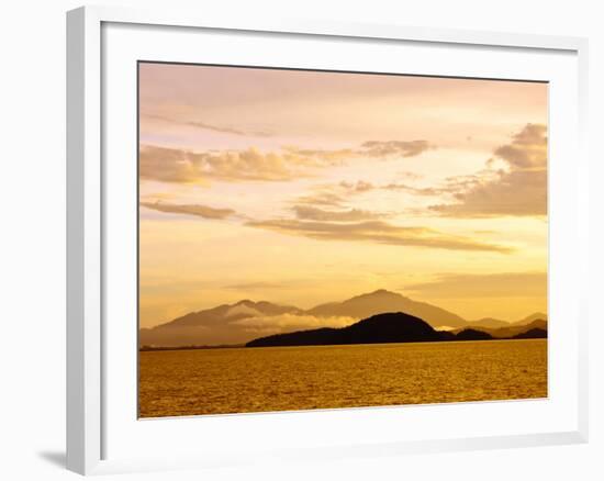 Sunrise over Langkawi Island, Malaysia, Southeast Asia, Asia-Nico Tondini-Framed Photographic Print