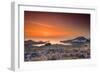 Sunrise over Lindos-Terry Mathews-Framed Photographic Print