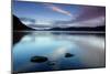 sunrise over loch ness-null-Mounted Art Print