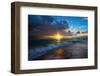 Sunrise Over Miami Beach-Lizzy Davis-Framed Photographic Print