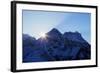 Sunrise over Mount Everest-Peter Barritt-Framed Photographic Print