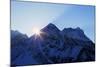 Sunrise over Mount Everest-Peter Barritt-Mounted Photographic Print