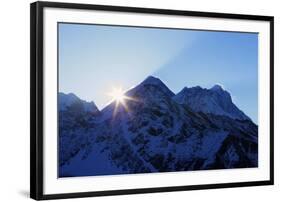 Sunrise over Mount Everest-Peter Barritt-Framed Photographic Print