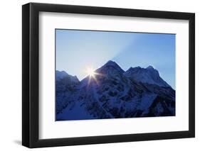 Sunrise over Mount Everest-Peter Barritt-Framed Photographic Print