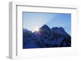 Sunrise over Mount Everest-Peter Barritt-Framed Photographic Print