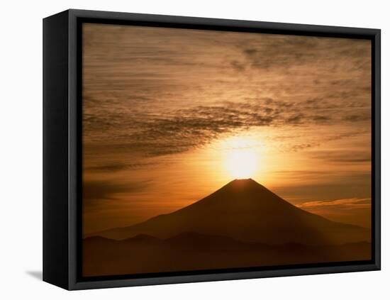 Sunrise Over Mt. Fuji-null-Framed Stretched Canvas