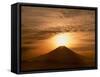 Sunrise Over Mt. Fuji-null-Framed Stretched Canvas