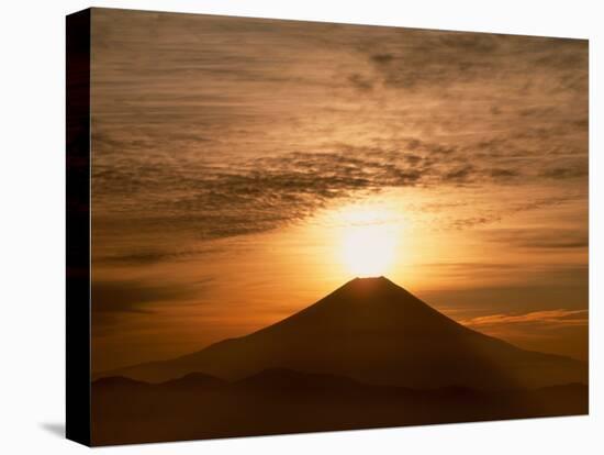 Sunrise Over Mt. Fuji-null-Stretched Canvas