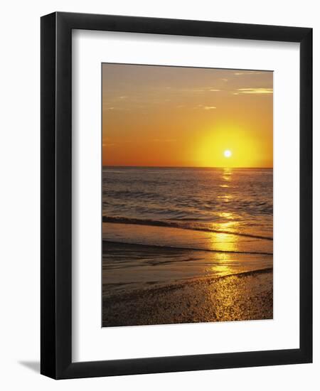 Sunrise Over Myrtle Beach, South Carolina, USA-Dennis Flaherty-Framed Premium Photographic Print