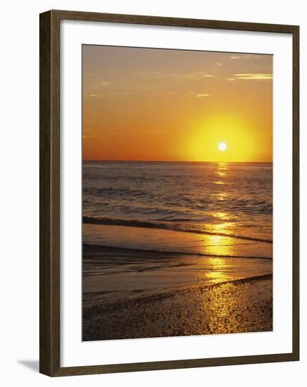 Sunrise Over Myrtle Beach, South Carolina, USA-Dennis Flaherty-Framed Photographic Print