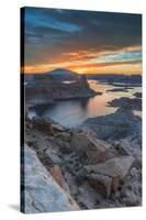 Sunrise Over Padre Bay on Lake Powell, Utah.-Howie Garber-Stretched Canvas