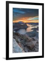 Sunrise Over Padre Bay on Lake Powell, Utah.-Howie Garber-Framed Photographic Print