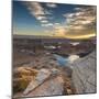Sunrise Over Padre Bay on Lake Powell, Utah.-Howie Garber-Mounted Premium Photographic Print