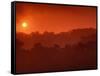 Sunrise over Rainforest, Khao Yai National Park, Thailand-Art Wolfe-Framed Stretched Canvas