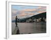 Sunrise over Resort, Opatija, Kvarner Gulf, Croatia, Adriatic, Europe-Stuart Black-Framed Photographic Print